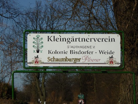 MEC Stadthagen: Kolonie Bisdorfer Weide. März 2011