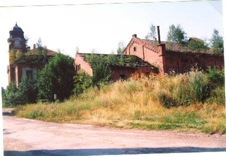 MEC Stadthagen: Zustand des Maschinenhauses 1 in den späten 90er Jahren. Quelle: Stadtarchiv