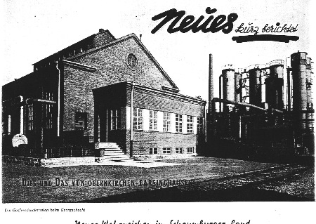MEC Stadthagen: Georgschacht: Gasferndruckstation um 1930. Quelle: Sammlung Ludewig