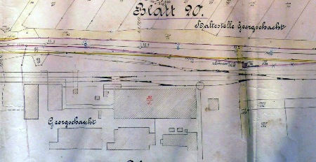 MEC Stadthagen: Bahnhofsplan Georgschacht Stand vor 1925