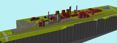 MEC Stadthagen: Georgschacht im Modell: 3D-Simulation